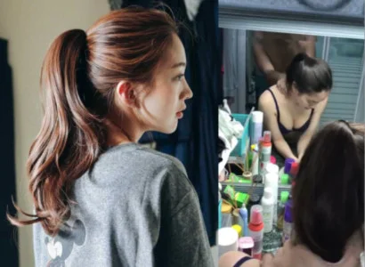 Má em chổng đít ra nhét vào dễ nào